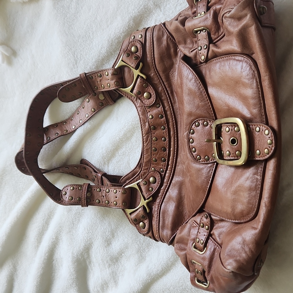 Kooba leather shoulder bag